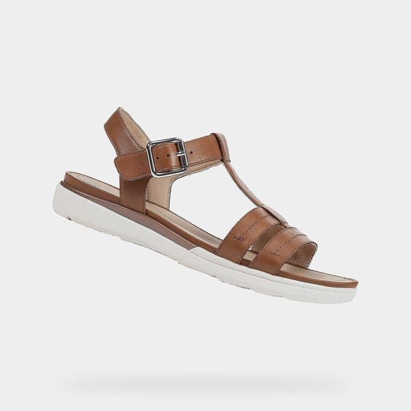 Geox Respira Cognac Womens Sandals SS20.2BU499